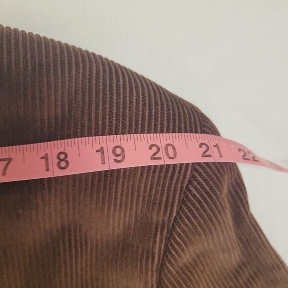 Cianni Cellini Corduroy Blazer Jacket 46R Brown Elbow Patch Lined Preppy Classic - Picture 16 of 16